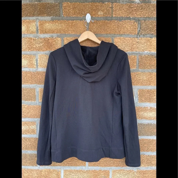 James Perse Moto Zip Up Hoodie Jacket 3 - Picture 6 of 9